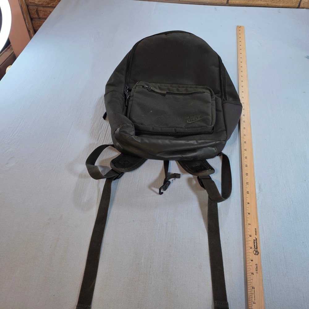 Nike Green Polyester Duffel Gym Bag RN56323 CA05553 Sport Travel Bag